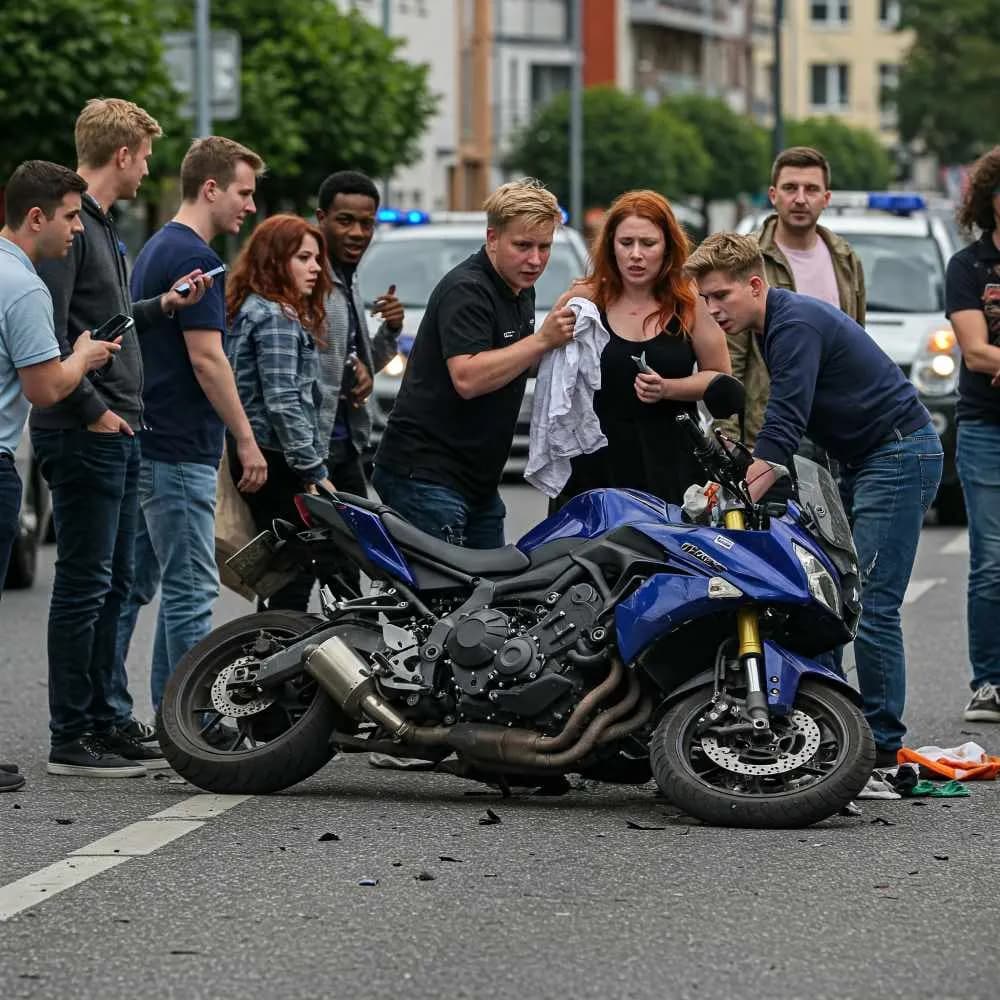 ¿Cuáles son los accidentes más frecuentes en moto?