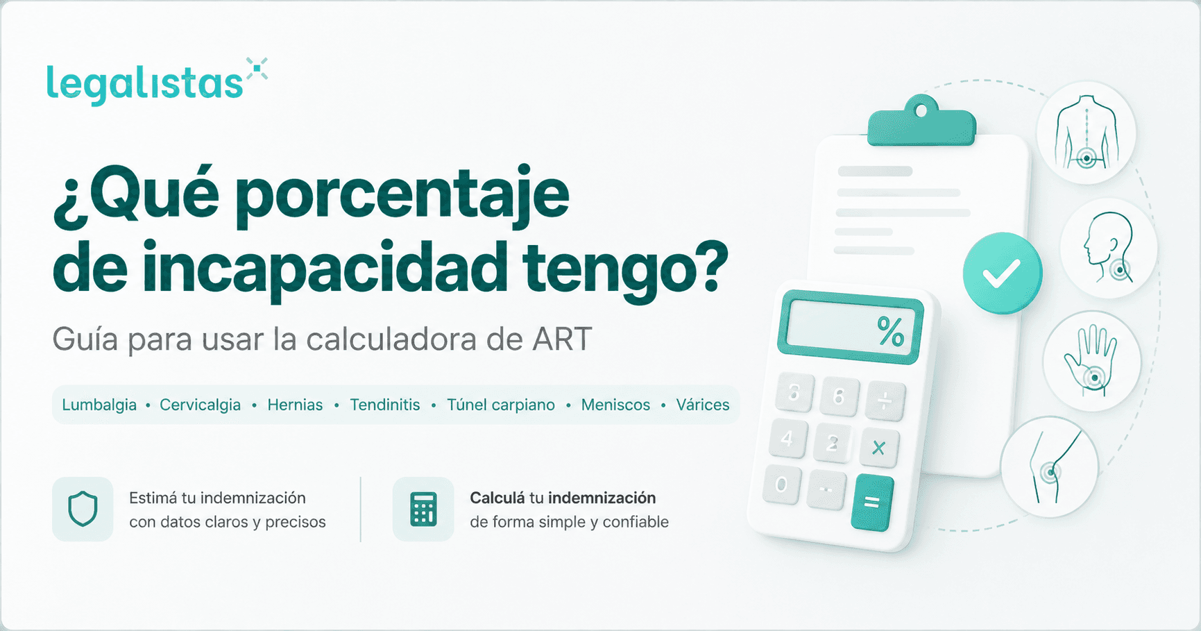 ¿Qué porcentaje de incapacidad tengo? Guía del baremo ART