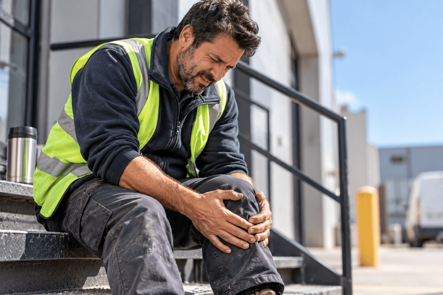 Portada del artículo relacionado: Indemnización por dolor de rodilla: cuándo es una enfermedad laboral