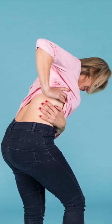 Atención médica por Dorsalgia de parte de la ART